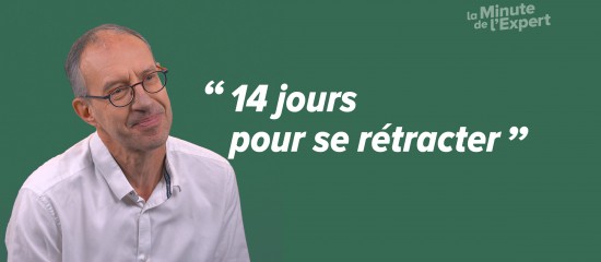 Le droit de rétractation du consommateur