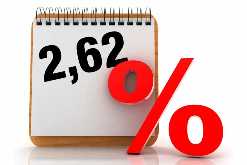 Le taux de l’intérêt légal pour le premier semestre 2026 est connu