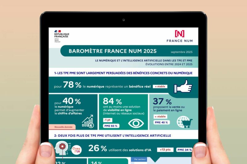 6 Baromètre de « La digitalisation des indépendants et des TPE »